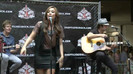 Demi Lovato  Live at Glendale Galleria  in LA for Cambio in HD 03607