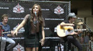 Demi Lovato  Live at Glendale Galleria  in LA for Cambio in HD 03608