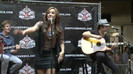 Demi Lovato  Live at Glendale Galleria  in LA for Cambio in HD 03612