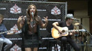 Demi Lovato  Live at Glendale Galleria  in LA for Cambio in HD 03660