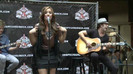 Demi Lovato  Live at Glendale Galleria  in LA for Cambio in HD 03669