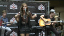 Demi Lovato  Live at Glendale Galleria  in LA for Cambio in HD 03689