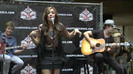 Demi Lovato  Live at Glendale Galleria  in LA for Cambio in HD 03693