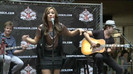 Demi Lovato  Live at Glendale Galleria  in LA for Cambio in HD 03697