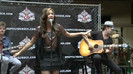 Demi Lovato  Live at Glendale Galleria  in LA for Cambio in HD 03714