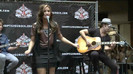 Demi Lovato  Live at Glendale Galleria  in LA for Cambio in HD 03757