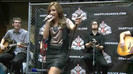 Demi Lovato  Live at Glendale Galleria  in LA for Cambio in HD 04038