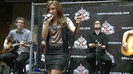 Demi Lovato  Live at Glendale Galleria  in LA for Cambio in HD 04051