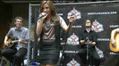Demi Lovato  Live at Glendale Galleria  in LA for Cambio in HD 04056