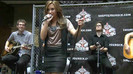 Demi Lovato  Live at Glendale Galleria  in LA for Cambio in HD 04058
