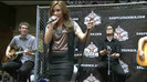 Demi Lovato  Live at Glendale Galleria  in LA for Cambio in HD 04059