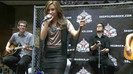 Demi Lovato  Live at Glendale Galleria  in LA for Cambio in HD 04060