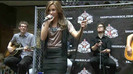 Demi Lovato  Live at Glendale Galleria  in LA for Cambio in HD 04062