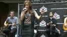 Demi Lovato  Live at Glendale Galleria  in LA for Cambio in HD 04065