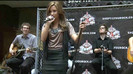 Demi Lovato  Live at Glendale Galleria  in LA for Cambio in HD 04070