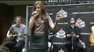 Demi Lovato  Live at Glendale Galleria  in LA for Cambio in HD 04071