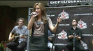 Demi Lovato  Live at Glendale Galleria  in LA for Cambio in HD 04091