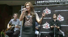 Demi Lovato  Live at Glendale Galleria  in LA for Cambio in HD 04095