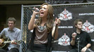 Demi Lovato  Live at Glendale Galleria  in LA for Cambio in HD 04417