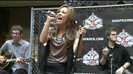 Demi Lovato  Live at Glendale Galleria  in LA for Cambio in HD 04418
