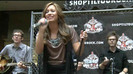 Demi Lovato  Live at Glendale Galleria  in LA for Cambio in HD 04454
