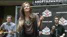 Demi Lovato  Live at Glendale Galleria  in LA for Cambio in HD 04457