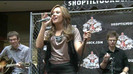 Demi Lovato  Live at Glendale Galleria  in LA for Cambio in HD 04497