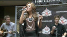 Demi Lovato  Live at Glendale Galleria  in LA for Cambio in HD 04502