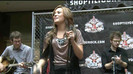 Demi Lovato  Live at Glendale Galleria  in LA for Cambio in HD 04515