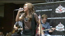 Demi Lovato  Live at Glendale Galleria  in LA for Cambio in HD 04691