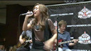 Demi Lovato  Live at Glendale Galleria  in LA for Cambio in HD 04692