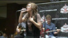 Demi Lovato  Live at Glendale Galleria  in LA for Cambio in HD 04700