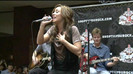 Demi Lovato  Live at Glendale Galleria  in LA for Cambio in HD 04704