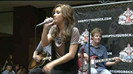Demi Lovato  Live at Glendale Galleria  in LA for Cambio in HD 04722