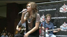 Demi Lovato  Live at Glendale Galleria  in LA for Cambio in HD 04723