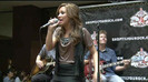 Demi Lovato  Live at Glendale Galleria  in LA for Cambio in HD 04732