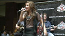 Demi Lovato  Live at Glendale Galleria  in LA for Cambio in HD 04733