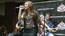 Demi Lovato  Live at Glendale Galleria  in LA for Cambio in HD 04764