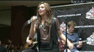 Demi Lovato  Live at Glendale Galleria  in LA for Cambio in HD 04848