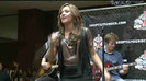 Demi Lovato  Live at Glendale Galleria  in LA for Cambio in HD 04850