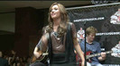 Demi Lovato  Live at Glendale Galleria  in LA for Cambio in HD 04851