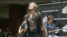 Demi Lovato  Live at Glendale Galleria  in LA for Cambio in HD 04855