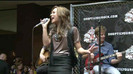 Demi Lovato  Live at Glendale Galleria  in LA for Cambio in HD 04979