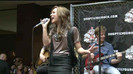 Demi Lovato  Live at Glendale Galleria  in LA for Cambio in HD 04980