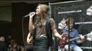 Demi Lovato  Live at Glendale Galleria  in LA for Cambio in HD 04983