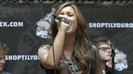 Demi Lovato  Live at Glendale Galleria  in LA for Cambio in HD 05141