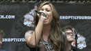 Demi Lovato  Live at Glendale Galleria  in LA for Cambio in HD 05143