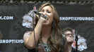 Demi Lovato  Live at Glendale Galleria  in LA for Cambio in HD 05147