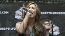 Demi Lovato  Live at Glendale Galleria  in LA for Cambio in HD 05148