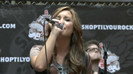 Demi Lovato  Live at Glendale Galleria  in LA for Cambio in HD 05151